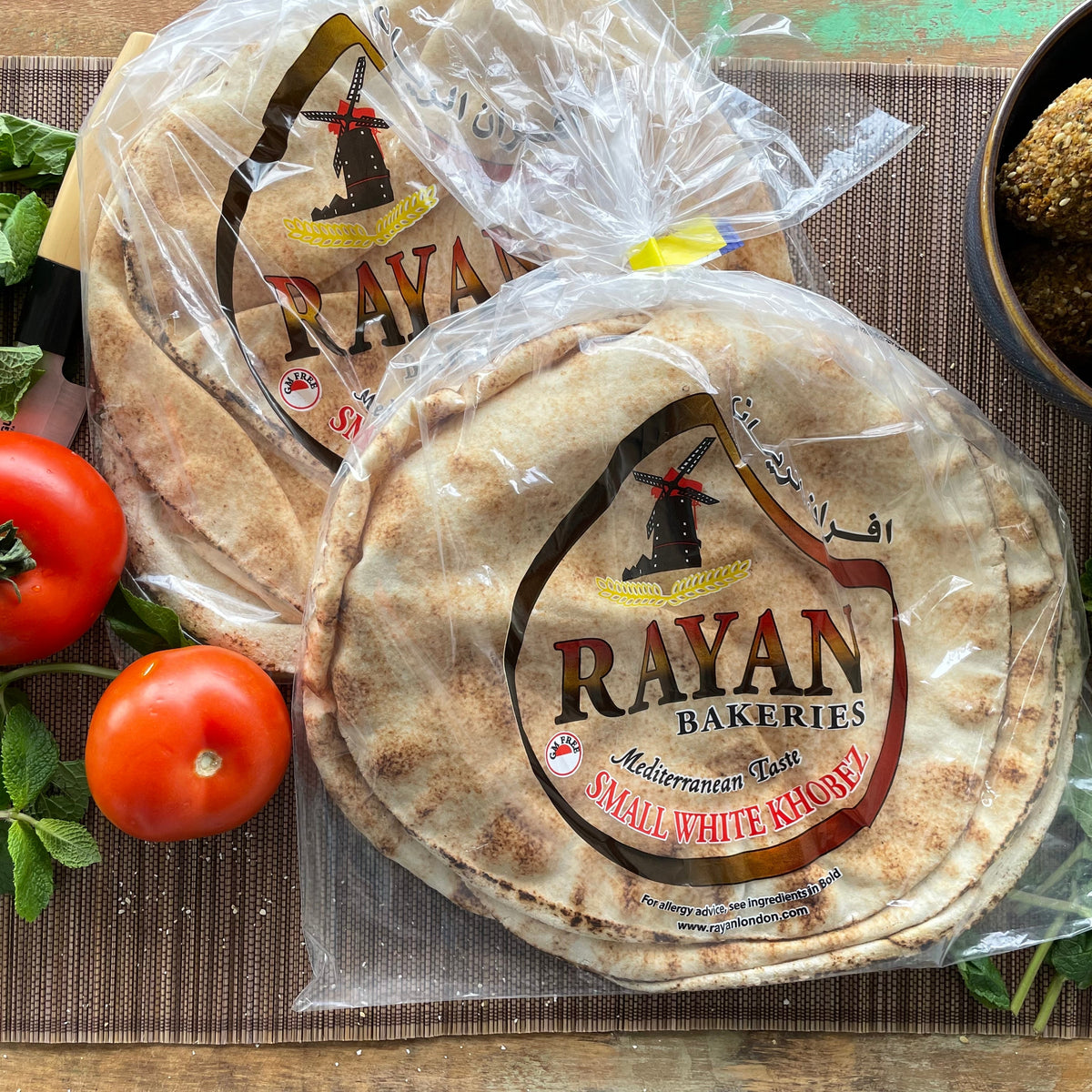 Rayan Small White Bread (Khobez) 5 Pieces – Bakkali