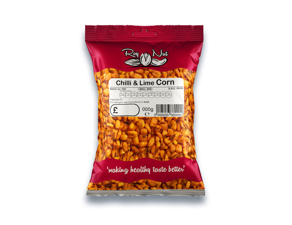 Image of Roy Nut Chilli & Lime Corn 140g