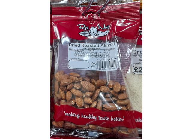 Image of Roy Nut Dried Roasted Almond 180g