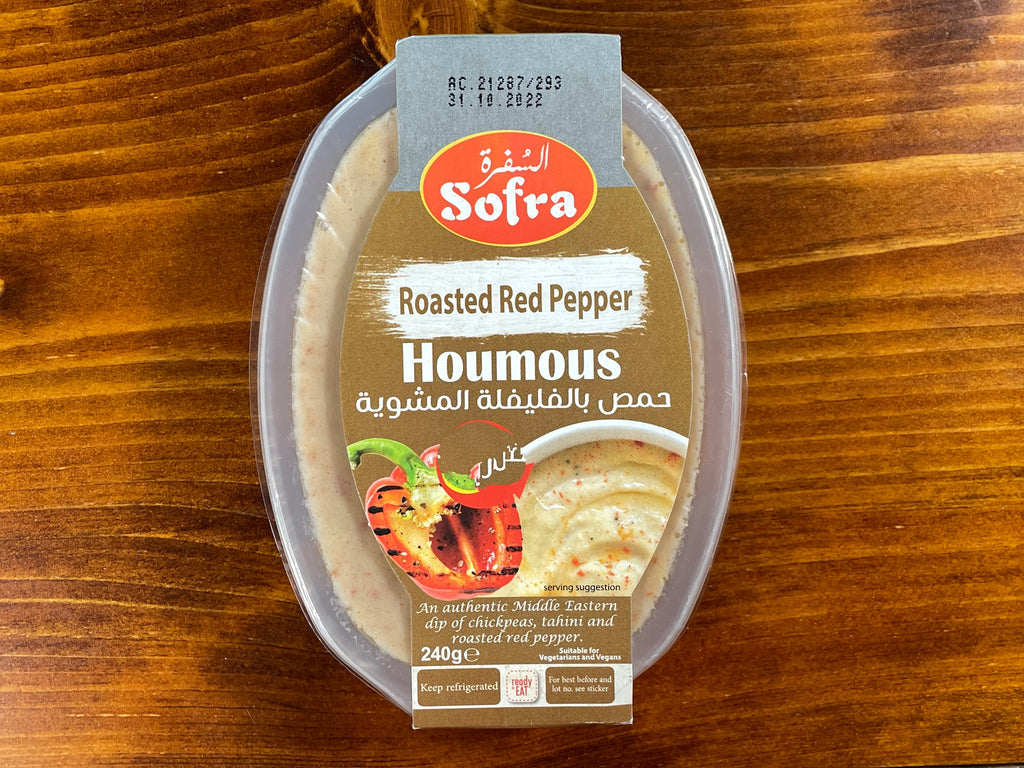 Image of Sofra Roasted Red Pepper Houmous 240g