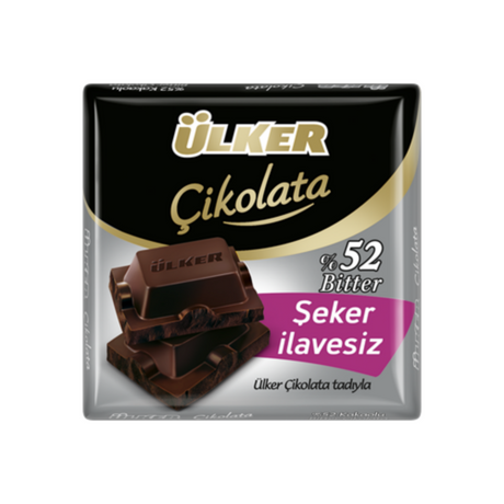 Image of Ulker Dark Chocolate 60g 52% Bitter