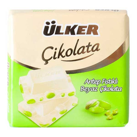 Image of Ulker White Chocolate With Pistachio 60g