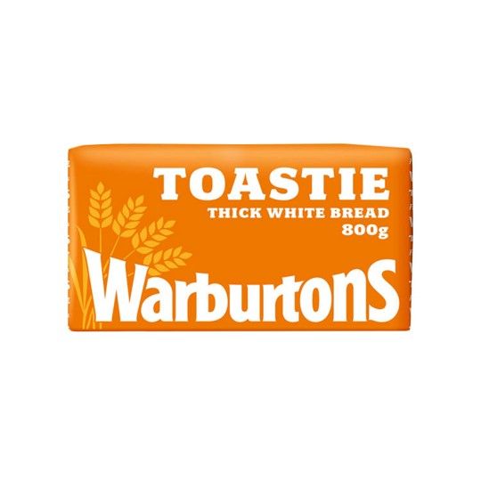 Image of Warburtons Toastie White 800G