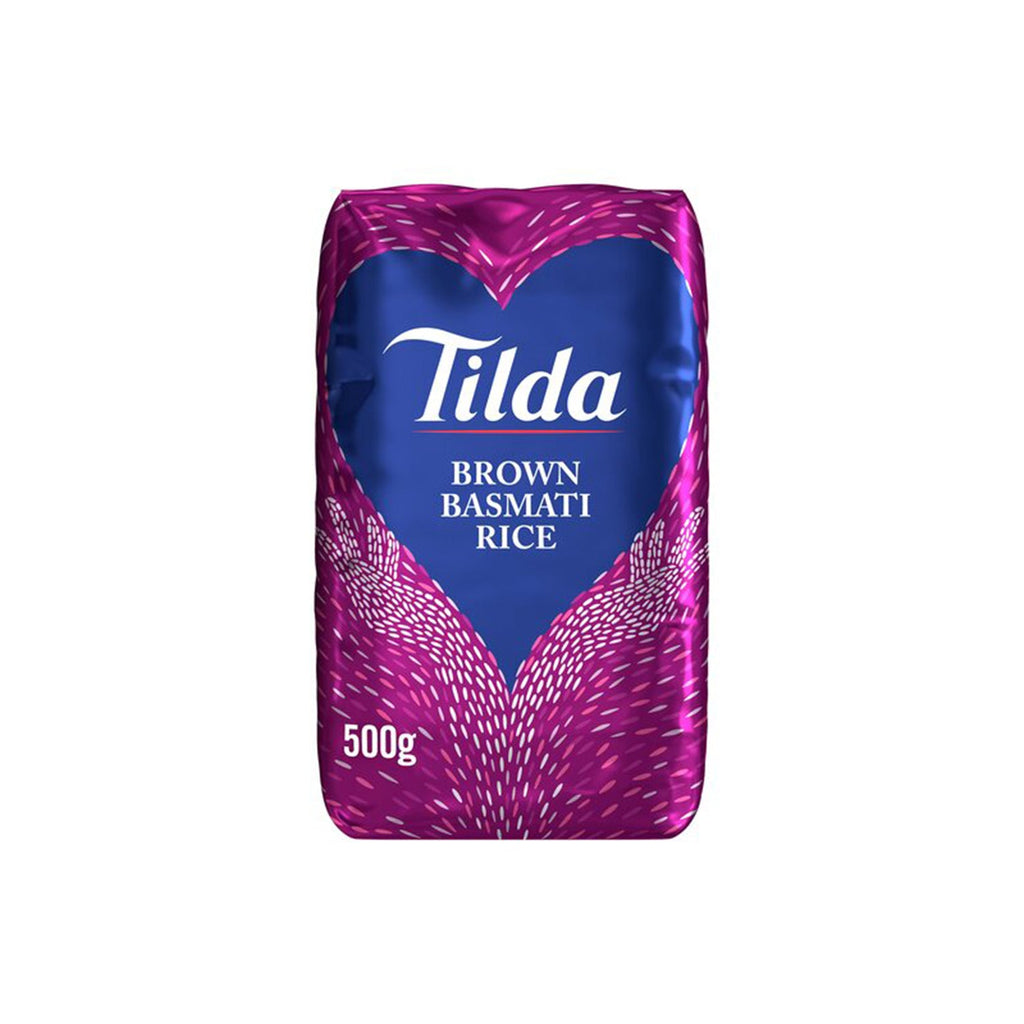 Image of Tilda Brown Basmati Rice Whole Grain 500g