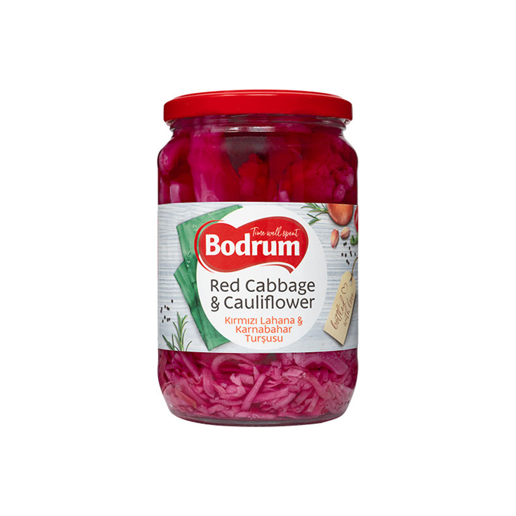 Image of Bodrum Red Cabbage & Cauliflower 680g