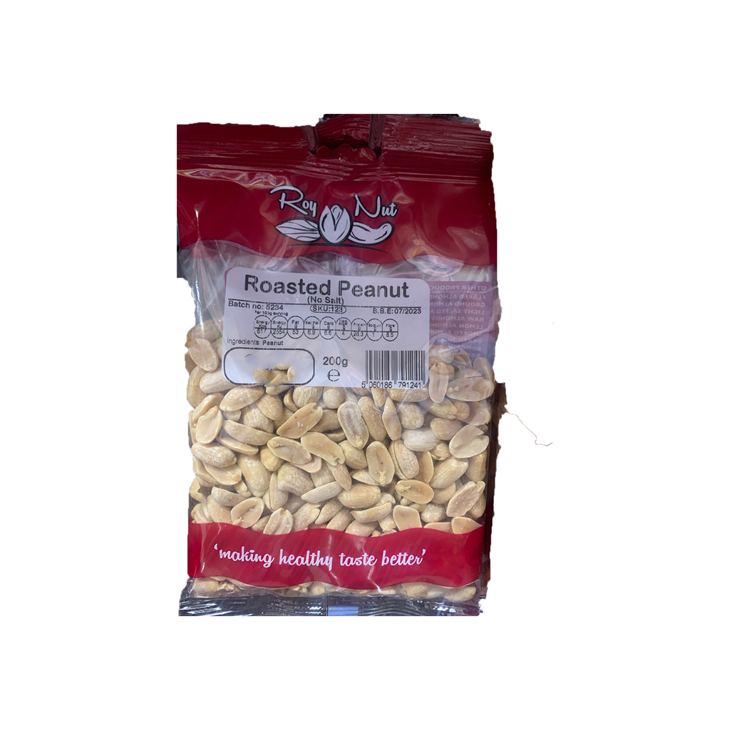 Image of Roy Nut Roasted Peanut No Salt 200g