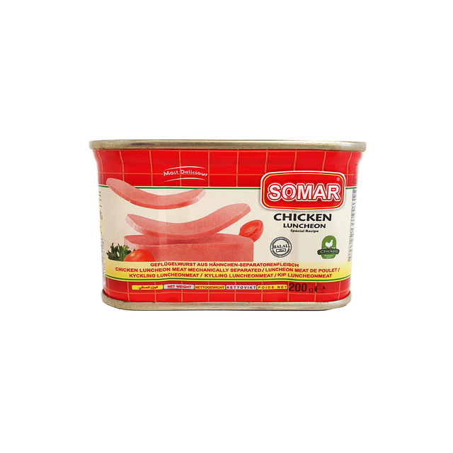 Image of Somar Chicken Luncheon Meat Halal 200g