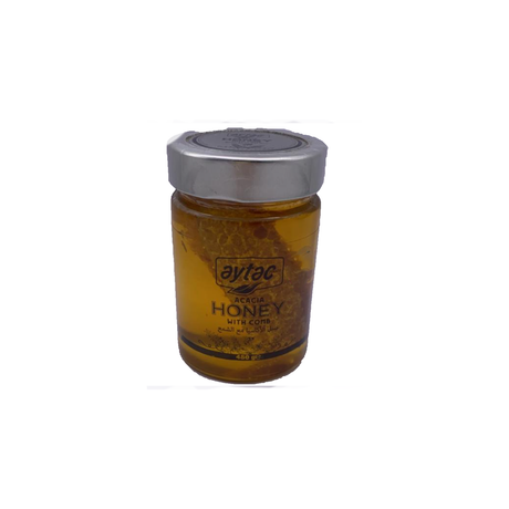 Image of Aytac Acacia Honey With Comb 450g