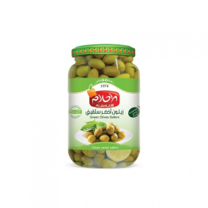 Image of Alahlam Green Olives Salkini - 1.3kg