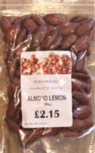 Image of Aldimashqi Quality Nuts Almond Lemon - 180g