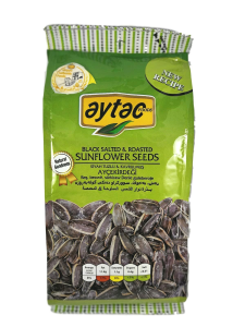 Image of Aytac Black Salted & Roasted Sunflower Seeds - 250g
