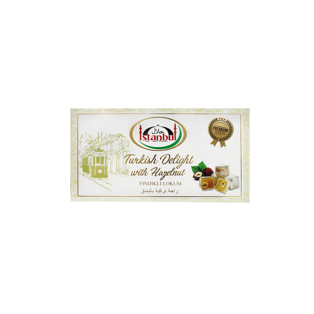 Image of Istanbul Turkish Delight With Hazelnut 350g