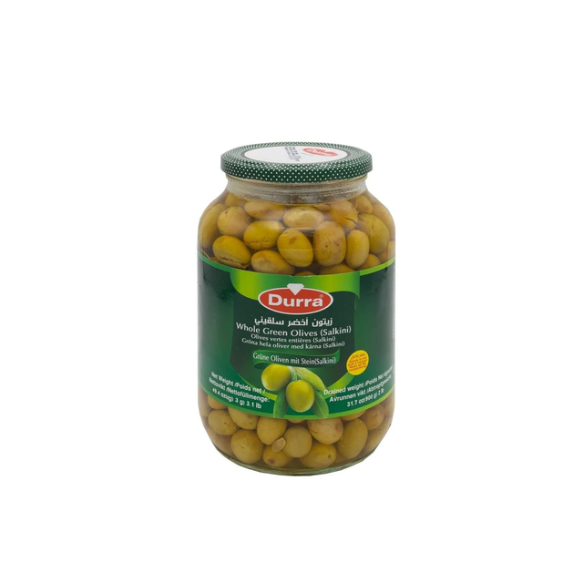 Image of Al Durra Green Olive Salkini 800G