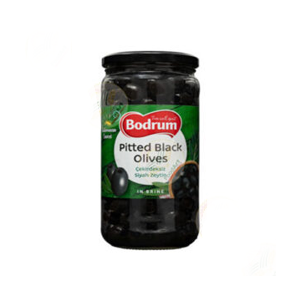 Image of Bodrum Pitted Black Olive 680G