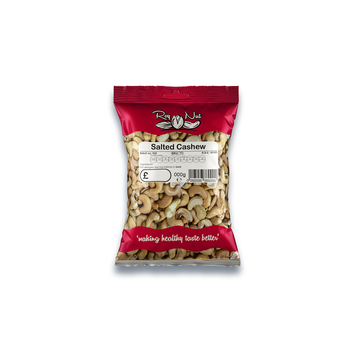 Image of Roy Nut Roasted Salted Cashew 650g