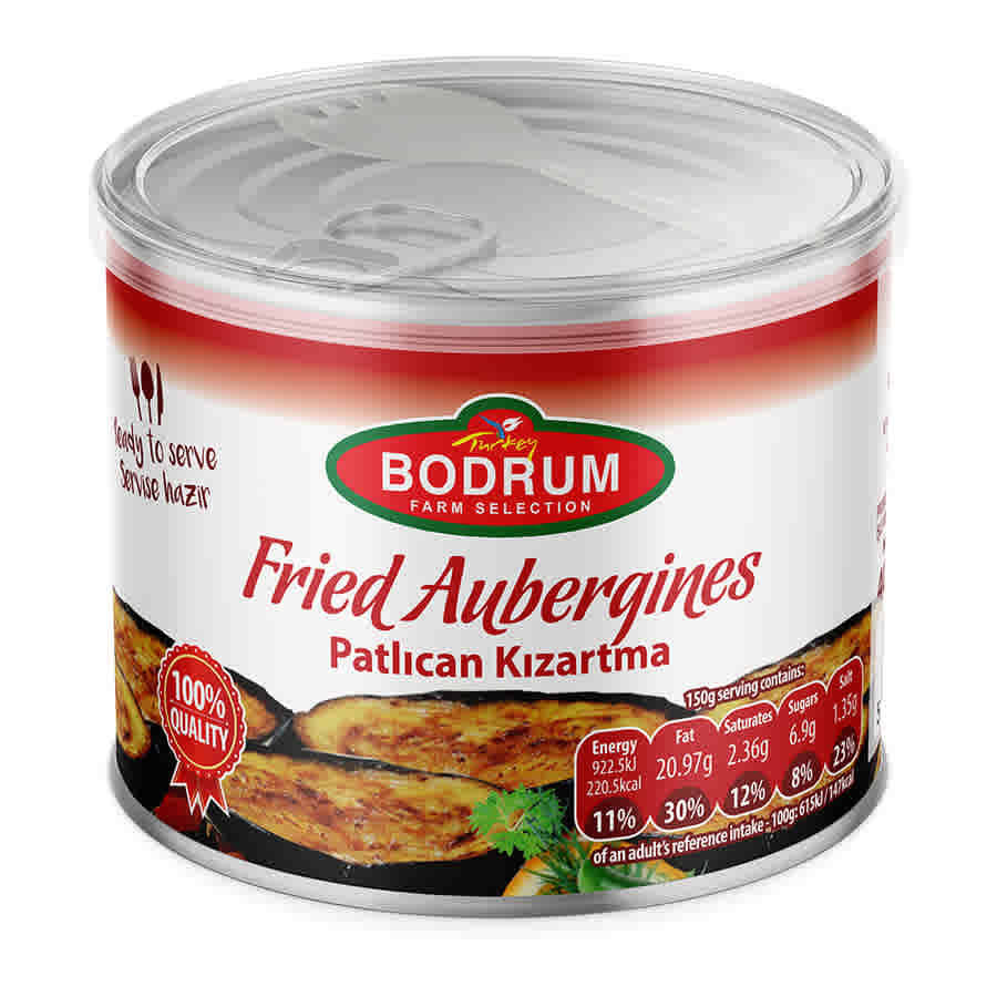 Image of Bodrum Fried Aubergines 400G