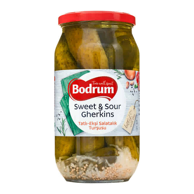 Image of Bodrum Gherkins Sweet & Sour 680g