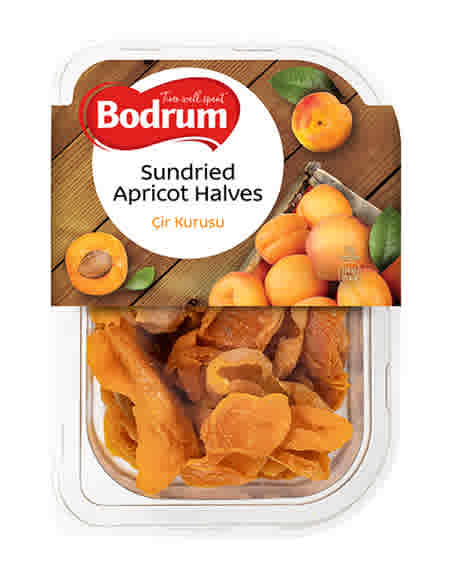 Image of Bodrum Sundried Apricot Halves 200G