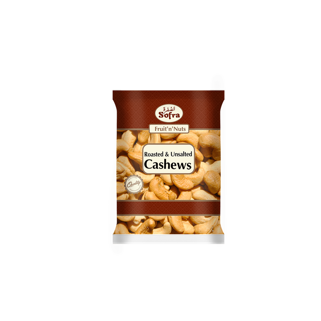 Image of Sofra Unsalted Roasted Cashews 180g