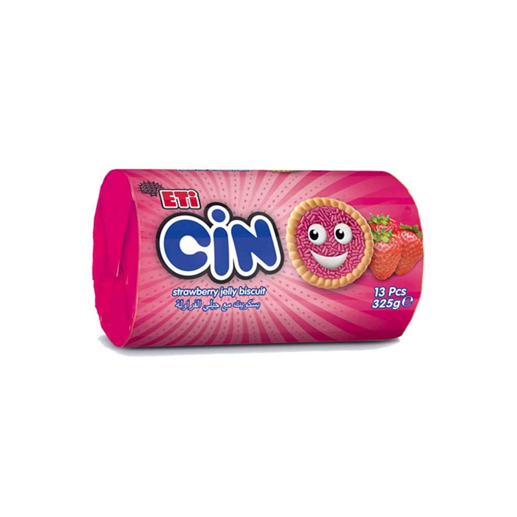 Image of Eti Cin Strawberry Jelly Biscuit 325g