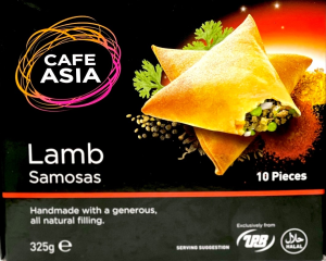 Image of Cafe Asia 10 Lamb Samosas - 325g