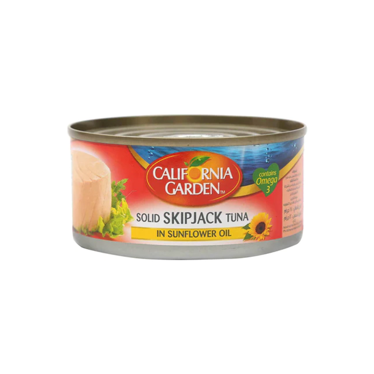 Image of California Garden Skipjack Chunk In Sunflower Oil 140g