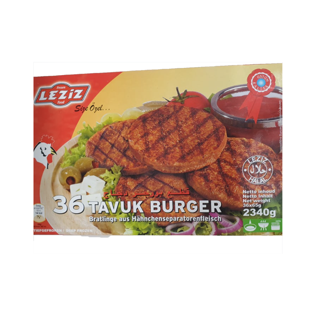 Image of Elif Chicken Burger Halal 36pcs