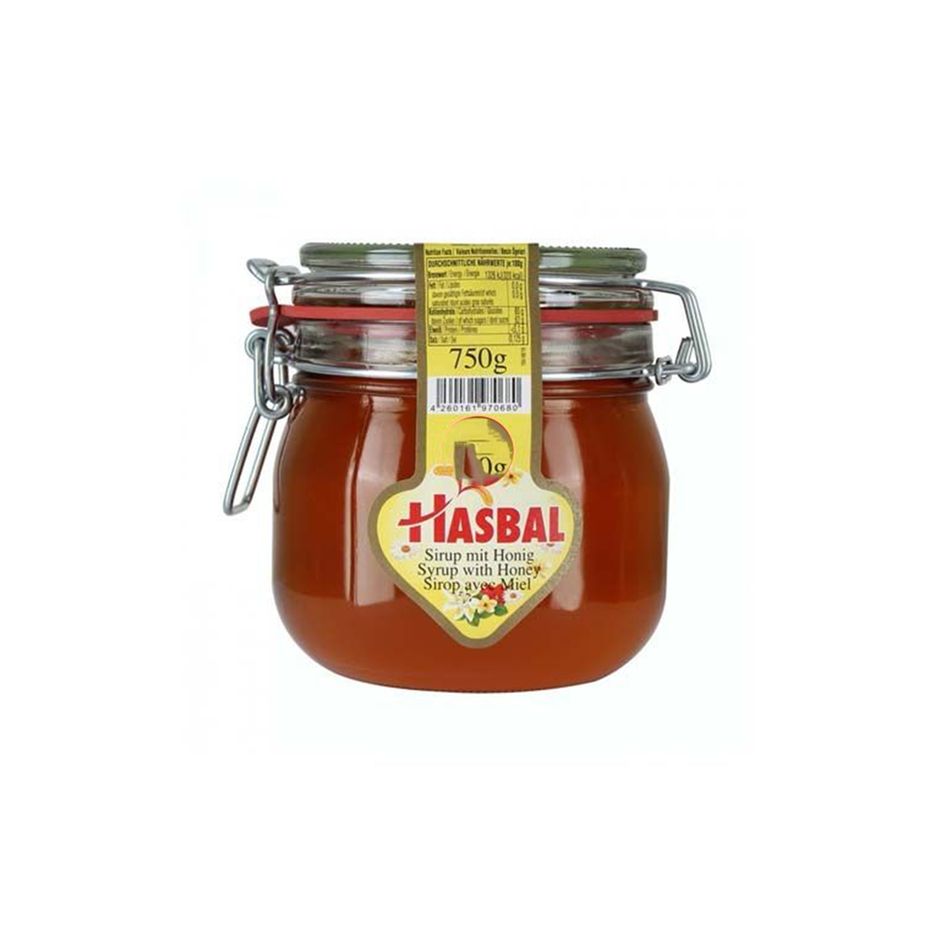 Image of Hasbal Syrup with Honey 750g