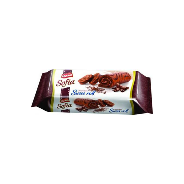 Image of Doma Swiss Roll Sofia Cocoa 200g