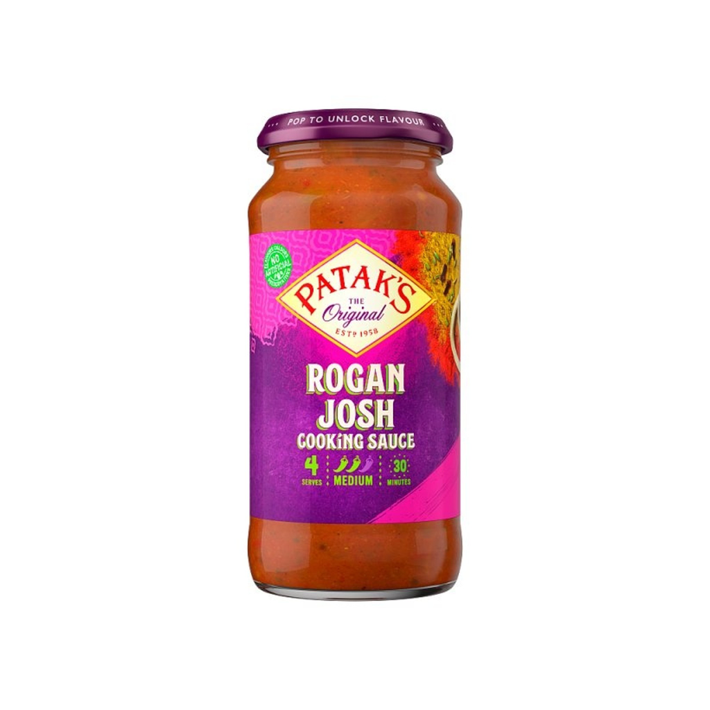 Image of Patak's Rogan Josh Cooking Sauce 450g