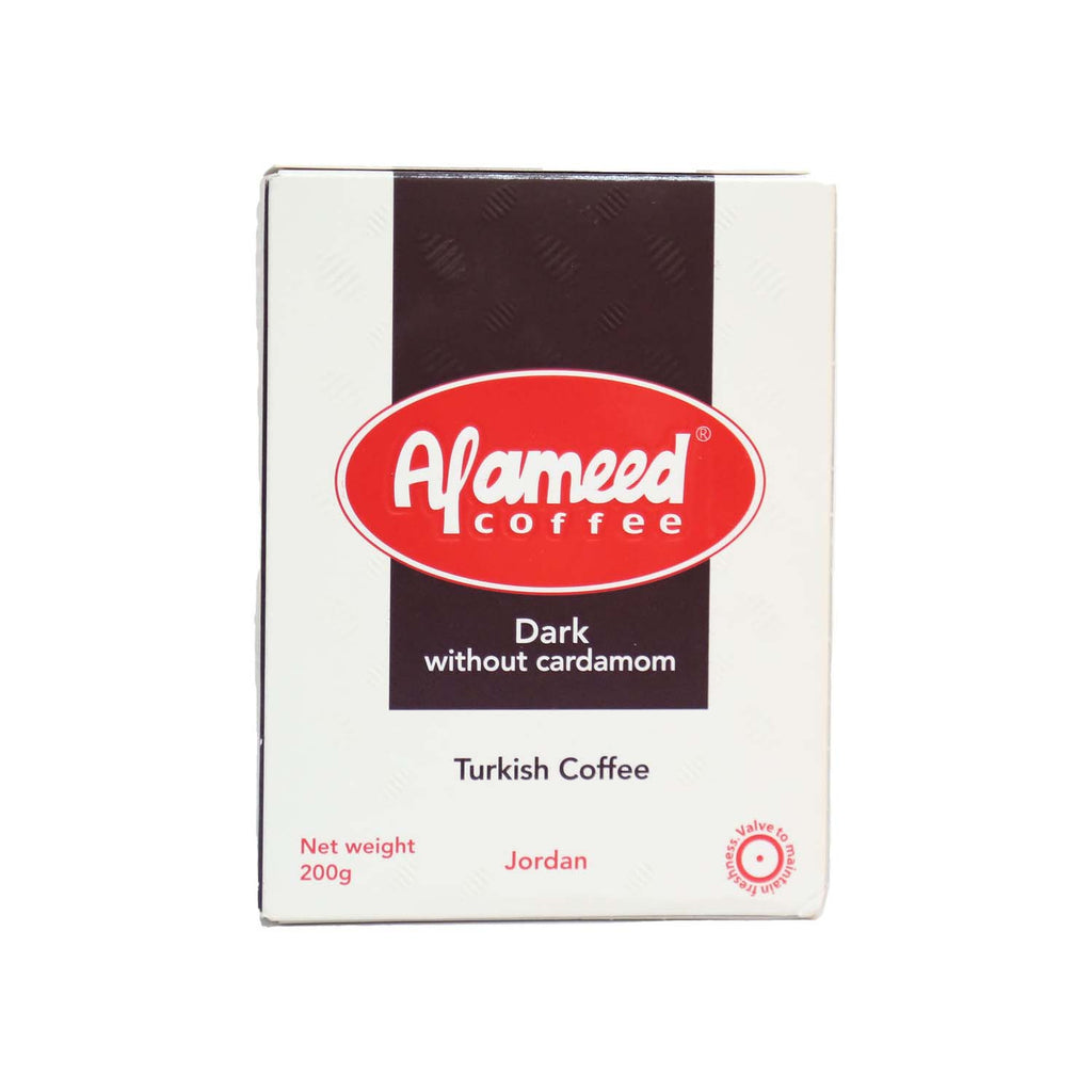 Image of Al Ameed dark without cardamom Coffee 200G
