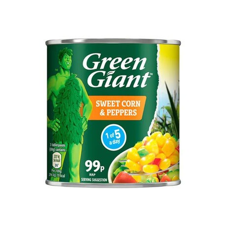 Image of Green Giant Sweet Corn & Peppers 340g