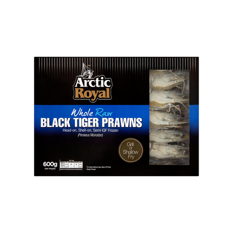 Image of Black Tiger Prawns 600g