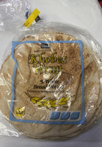 Image of Dina 5 Small White Bread Wraps
