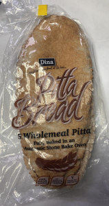 Image of Dina Wholemeal Pitta Bread - 6PCS