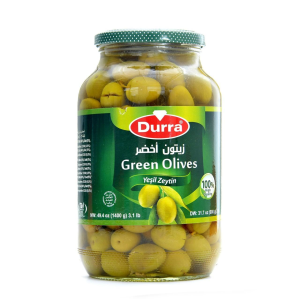 Image of Al Durra Green Olive Halabi 1300G