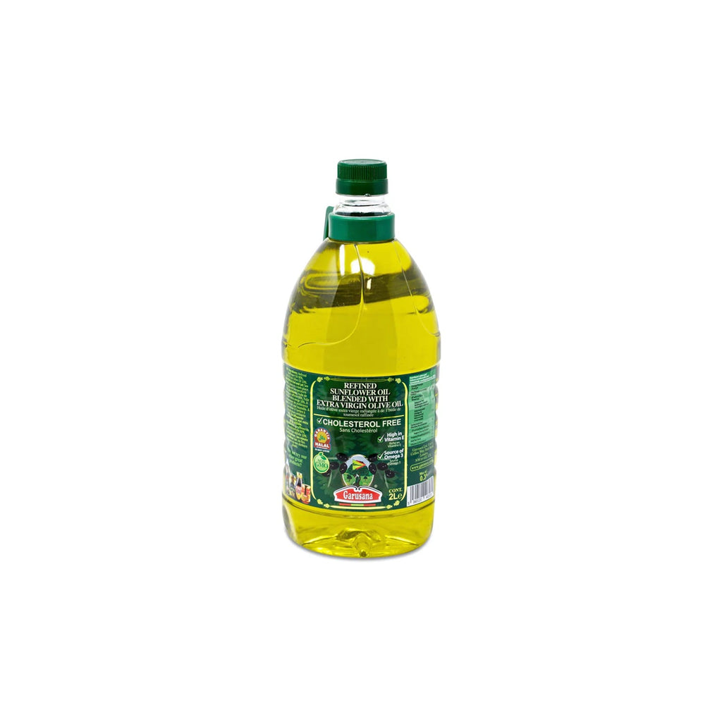 Image of Garusana Refined Sunflower Oil Blended With Extra Virgin Olive Oil 2L