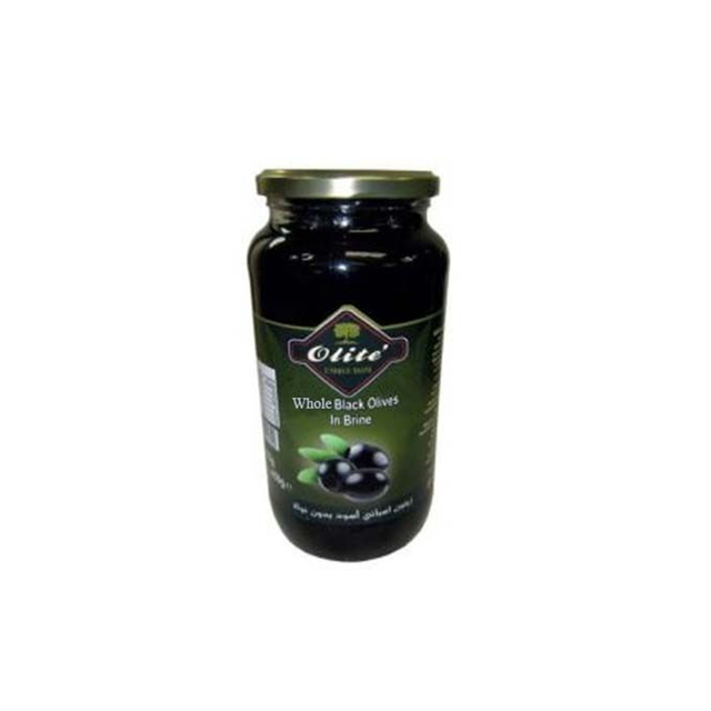 Image of Olite Whole Black Olives In Brine 935g