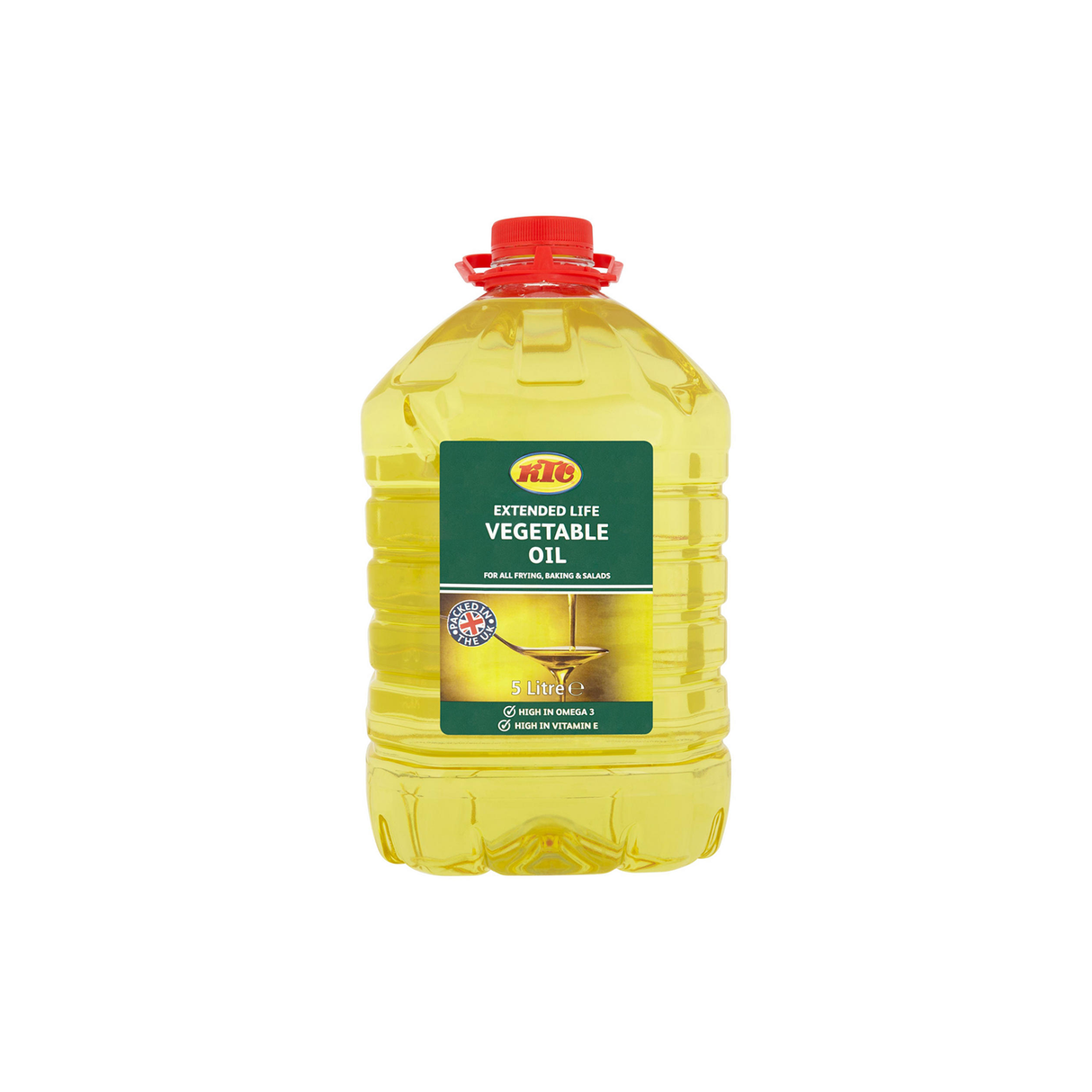 Image of Ktc Extended Life Vegetable Oil 5L