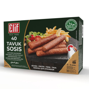 Image of Elif 40 Chicken Sausages - 2400g