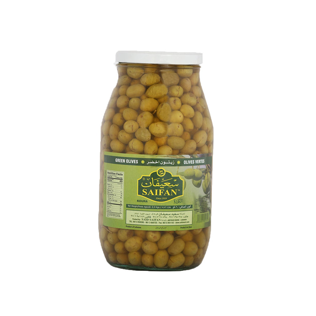 Image of Saifan Green Olives 2kg