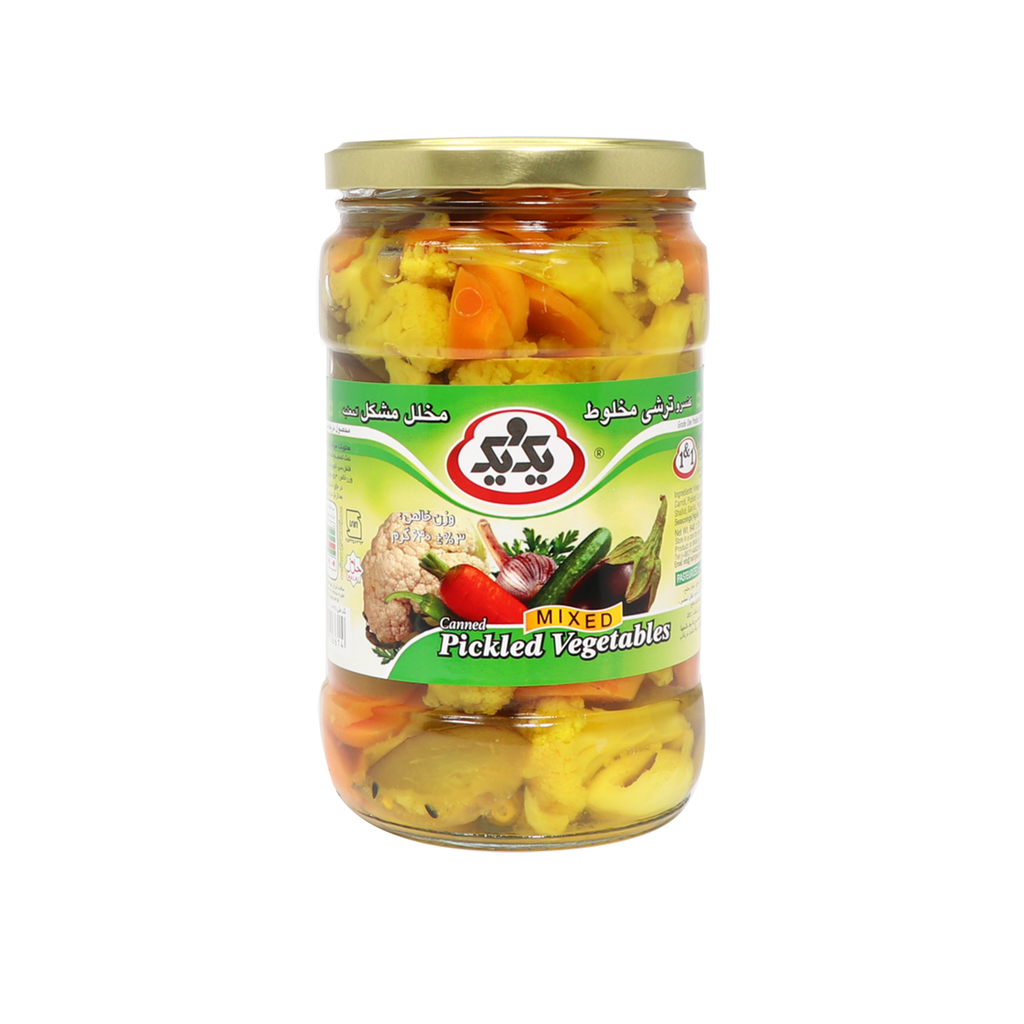 Image of 1&1 Canned Mixed Pickled Vegetables 659G