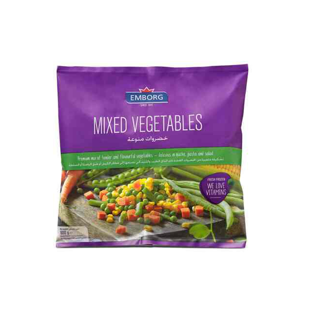 Image of Emborg Mixed Vegetables 900g