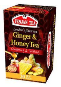 Image of Fenjan Ginger & Honey Tea - 20 Bags