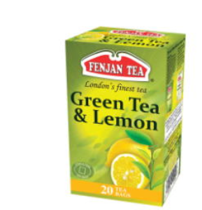 Image of Fenjan Green Tea & Lemon - 20 Bags