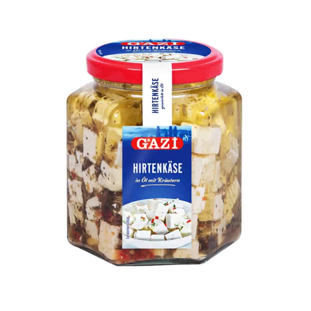 Image of Gazi Salad Cheese In Oil With Herbs 375G