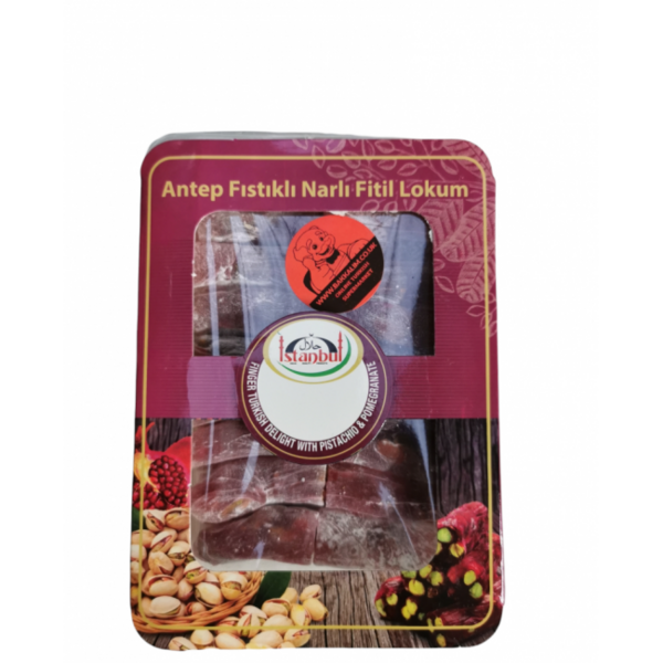 Image of Istanbul Pomegranate Finger Turkish Delight 350g