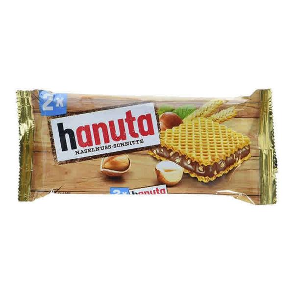 Image of Hanuta Ferrero Wafers Filled With Hazelnut Cream 2PCS