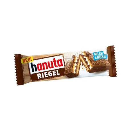 Image of Hanuta Riegel Milk & Hazelnut 34g