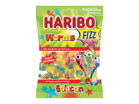 Image of Haribo Fizz Solucan 70g